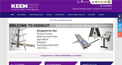Desktop Screenshot of keencut.com